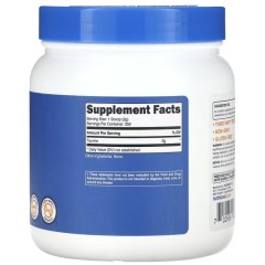 Nutricost, таурин, без добавок, 500 г (1,1 фунта)